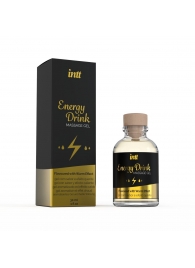 Массажный гель с согревающим эффектом Energy Drink - 30 мл. - INTT - купить с доставкой в Сургуте
