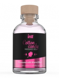 Массажный гель с согревающим эффектом Cotton Candy - 30 мл. - INTT - купить с доставкой в Сургуте