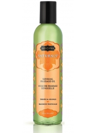 Массажное масло Naturals Tropical Mango с ароматом манго - 236 мл. - Kama Sutra - купить с доставкой в Сургуте