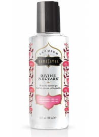 Гель-лубрикант на водной основе Divine Nectars Strawberry Dream с ароматом клубники - 150 мл. - Kama Sutra - купить с доставкой в Сургуте