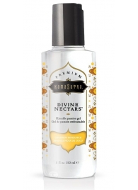 Гель-лубрикант на водной основе Divine Nectars Vanilla с ароматом ванили - 150 мл. - Kama Sutra - купить с доставкой в Сургуте