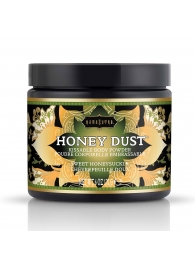 Пудра для тела Honey Dust Body Powder с ароматом жимолости - 170 гр. - Kama Sutra - купить с доставкой в Сургуте
