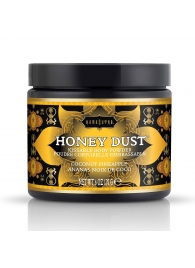 Пудра для тела Honey Dust Body Powder с ароматом кокоса и ананаса - 170 гр. - Kama Sutra - купить с доставкой в Сургуте