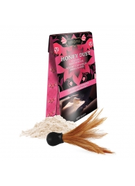 Пудра для тела Honey Dust Body Powder с ароматом клубники - 28 гр. - Kama Sutra - купить с доставкой в Сургуте