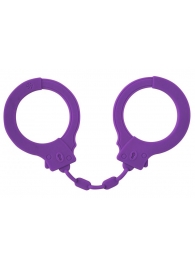 Фиолетовые силиконовые поножи Limitation - Lola Games - купить с доставкой в Сургуте