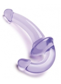 Фиолетовый безремневой страпон Strapless Strap-On - Lux Fetish - купить с доставкой в Сургуте