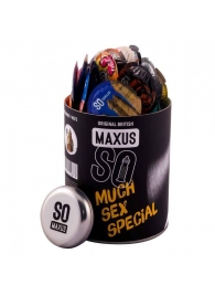 Текстурированные презервативы в кейсе MAXUS So Much Sex - 100 шт. - Maxus - купить с доставкой в Сургуте