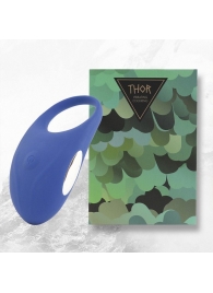 Синее кольцо с вибрацией Thor Cockring - FeelzToys - в Сургуте купить с доставкой
