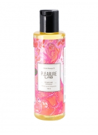 Массажное масло Pleasure Lab Delicate с ароматом пиона и пачули - 100 мл. - Pleasure Lab - купить с доставкой в Сургуте
