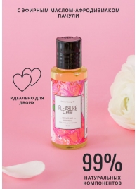 Массажное масло Pleasure Lab Delicate с ароматом пиона и пачули - 50 мл. - Pleasure Lab - купить с доставкой в Сургуте