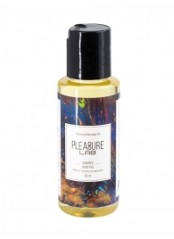 Массажное масло Pleasure Lab Relaxing с ароматом винограда и инжира - 50 мл. - Pleasure Lab - купить с доставкой в Сургуте