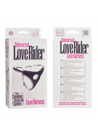 Трусы для страпона с универсальным креплением Universal Love Rider Luxe Harness - California Exotic Novelties - купить с доставкой в Сургуте