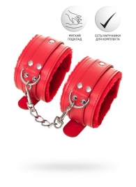 Красные оковы Anonymo из искусственной кожи - ToyFa - купить с доставкой в Сургуте