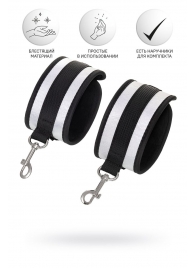 Серебристо-черные оковы Anonymo - ToyFa - купить с доставкой в Сургуте