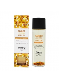 Органическое массажное масло AMBER JOJOBA - 100 мл. - Exsens - купить с доставкой в Сургуте