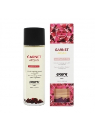 Органическое массажное масло GARNET ARGAN - 100 мл. - Exsens - купить с доставкой в Сургуте