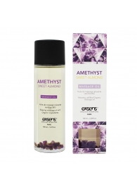 Органическое массажное масло AMETHYST SWEET ALMOND - 100 мл. - Exsens - купить с доставкой в Сургуте
