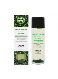 Органическое массажное масло AVENTURINE AVOCADO - 100 мл. - Exsens - купить с доставкой в Сургуте