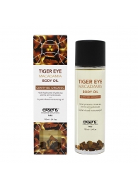 Органическое массажное масло TIGER EYE MACADAMIA - 100 мл. - Exsens - купить с доставкой в Сургуте