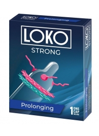 Стимулирующая насадка на пенис LOKO STRONG с продлевающим эффектом - Sitabella - в Сургуте купить с доставкой