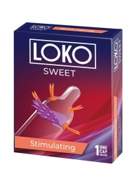 Стимулирующая насадка на пенис LOKO SWEET с возбуждающим эффектом - Sitabella - в Сургуте купить с доставкой