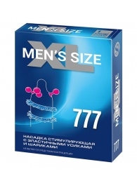 Стимулирующая насадка на пенис MEN SIZE 777 - Sitabella - в Сургуте купить с доставкой