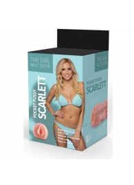 Телесный мастурбатор-вагина Scarlett - Dream Toys - в Сургуте купить с доставкой