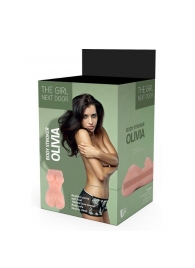 Телесный мастурбатор-вагина Olivia - Dream Toys - в Сургуте купить с доставкой
