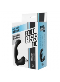 Черный вибромассажер простаты FantASStic Vibrating Prostate Massager - 11,3 см. - Dream Toys - в Сургуте купить с доставкой