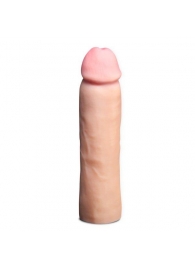 Телесная фаллическая насадка на пенис Magnum Xtender - 23 см. - Blush Novelties - в Сургуте купить с доставкой