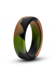 Эрекционное кольцо камуфляжной расцветки Silicone Camo Cock Ring - Blush Novelties - в Сургуте купить с доставкой