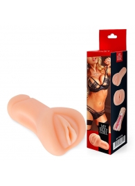 Телесный реалистичный мастурбатор в виде вагины - Bior toys - в Сургуте купить с доставкой