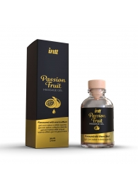 Массажный гель с ароматом маракуйи Passion Fruit - 30 мл. - INTT - купить с доставкой в Сургуте