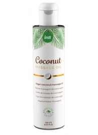 Массажное масло Vegan Coconut - 150 мл. - INTT - купить с доставкой в Сургуте