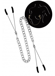 Регулируемые зажимы для сосков Sweet Caress Nipple Chain - Sweet Caress - купить с доставкой в Сургуте