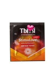 Разогревающий гель-лубрикант Stimulove Light в одноразовой упаковке - 4 гр. - Биоритм - купить с доставкой в Сургуте