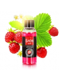 Массажное масло Eros fantasy с ароматом земляники - 50 мл. - Биоритм - купить с доставкой в Сургуте