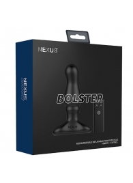 Черный вибростимулятор простаты Nexus Bolster - 12,3 см. - Nexus Range - в Сургуте купить с доставкой