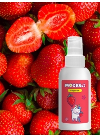 Универсальная смазка с ароматом клубники  Москва Вкусная  - 100 мл. - Москва - купить с доставкой в Сургуте