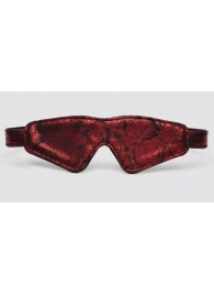 Двусторонняя красно-черная маска на глаза Reversible Faux Leather Blindfold - Fifty Shades of Grey - купить с доставкой в Сургуте