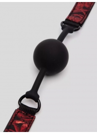 Кляп-шар на двусторонних ремешках Reversible Silicone Ball Gag - Fifty Shades of Grey - купить с доставкой в Сургуте