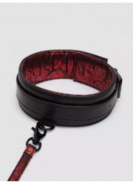 Стильный ошейник с поводком Reversible Faux Leather Collar and Lead - Fifty Shades of Grey - купить с доставкой в Сургуте
