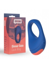Синее эрекционное кольцо RRRING Dinner Date Cock Ring - FeelzToys - в Сургуте купить с доставкой