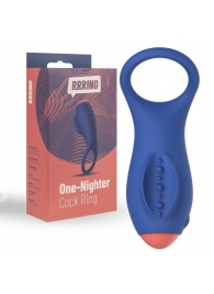Синее эрекционное кольцо RRRING One Nighter Cock Ring - FeelzToys - в Сургуте купить с доставкой