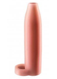 Телесная насадка Real Feel Enhancer XL - 17 см. - Pipedream - в Сургуте купить с доставкой