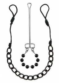 Интимные украшения с бусинами NIPPLE   CLIT JEWELRY - Pipedream - купить с доставкой в Сургуте
