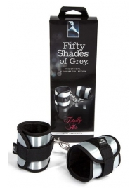 Серо-черные наручники Totally His - Fifty Shades of Grey - купить с доставкой в Сургуте