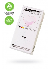 Супертонкие презервативы Masculan Pur - 10 шт. - Masculan - купить с доставкой в Сургуте