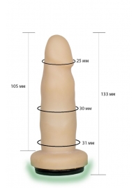 Телесная насадка Harness - 13,3 см. - LOVETOY (А-Полимер) - купить с доставкой в Сургуте