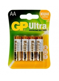 Батарейки алкалиновые GP Ultra Alkaline AA/LR6 - 4 шт. - Элементы питания - купить с доставкой в Сургуте